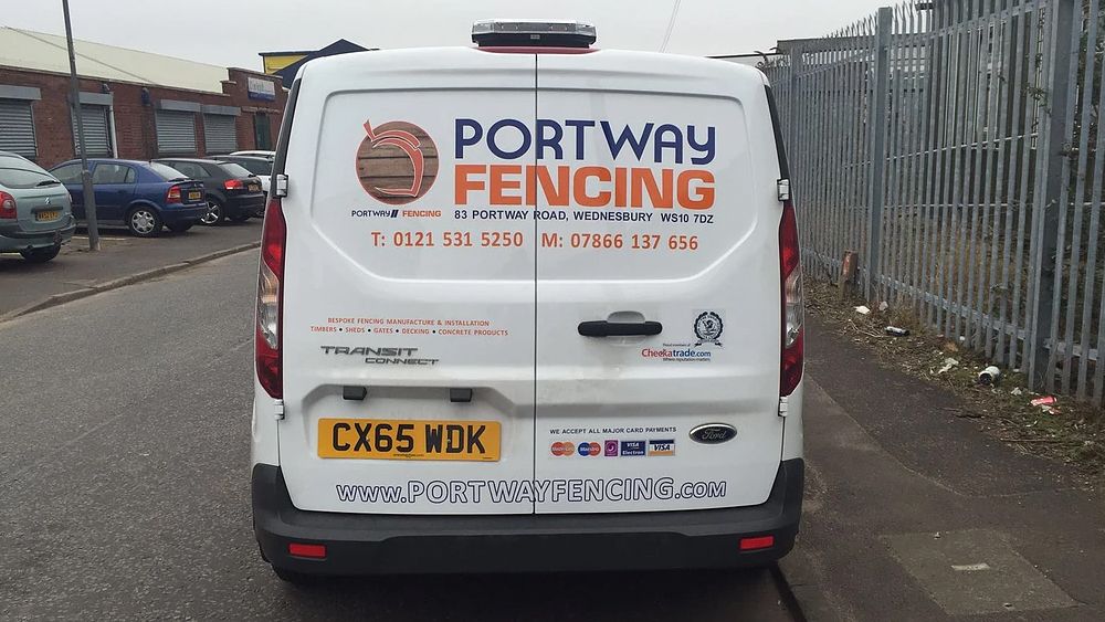 portway fencing van