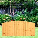 Dome Top Featheredge Panel